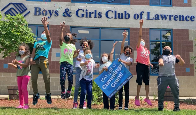 Boys and Girls Club of Lawrence Cummings Grant Winners