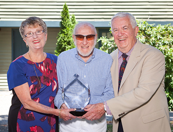 Joyce and Bill receives Lappin award